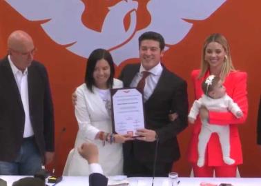 Samuel García se registra como precandidato de MC a la Presidencia de la República 2024