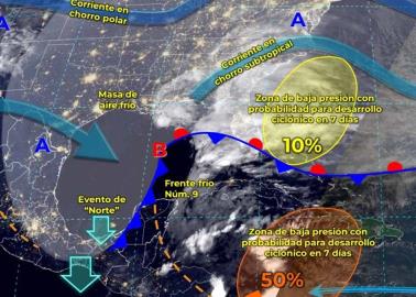 Clima en Sonora: todavía no se va el frente frío 9 y ya se acerca el número 10 ¿cuándo ingresará a al estado?