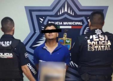 Detienen a presunto asaltante de farmacia