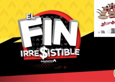 Fin Irresistible: Bodega Aurrera remata esta batería de cocina de 46 piezas a precio increíble