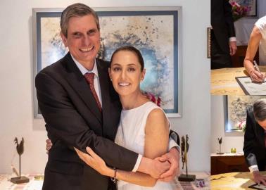 FOTOS | Claudia Sheinbaum se casa con Jesús María Tarriba