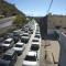 Garitas de Nogales registran largas filas de ingreso a EU por puente
