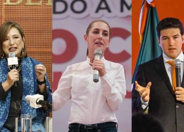 As&iacute; comienzan sus precampa&ntilde;as Claudia Sheinbaum, X&oacute;chitl G&aacute;lvez y Samuel Garc&iacute;a