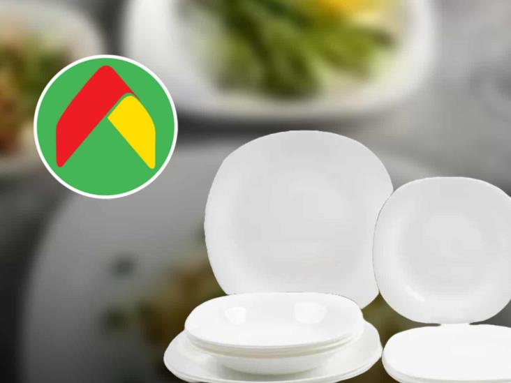 Aurrerá remata a super precio esta elegante vajilla blanca, resistente a altas temperaturas Aurrerá remata a super precio esta elegante vajilla blanca, resistente a altas temperaturas