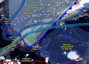 Clima en Sonora: Frente frío 11 ocasionará fuertes vientos en la entidad