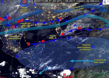 Clima en Sonora: Prepare las cobijas, frente frío 12 llega hoy a la entidad