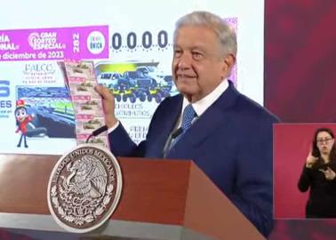 AMLO anuncia el Sorteo Especial de la Lotería Nacional con 146 mdp en premios AMLO anuncia el Sorteo Especial de la Lotería Nacional con 146 mdp en premios