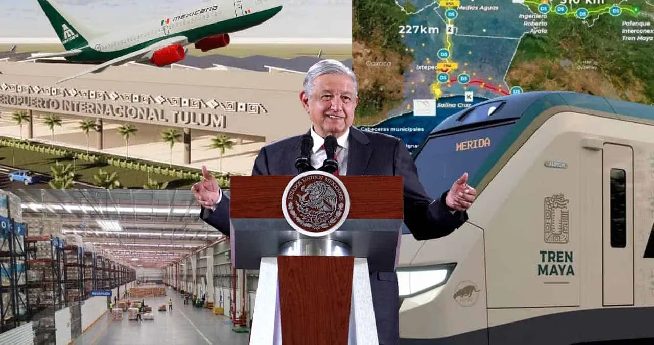 Las obras más emblemáticas de López Obrador que se inaugurarán en diciembre 2023