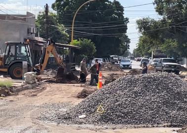 Cierran 12 calles en Ciudad Obregón por rehabilitación