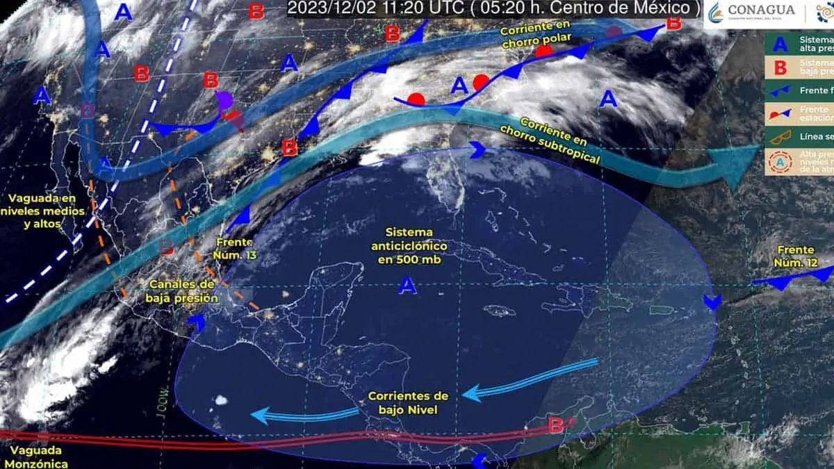 Clima en Sonora: frente frío 14 dejará heladas en algunas zonas del estado