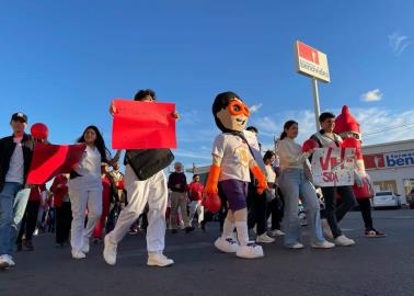 En Cajeme marchan por el Día Mundial de la Lucha Contra el Sida 