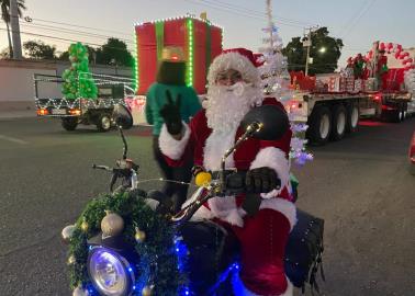 VIDEO | Así se vivió el Desfile Navideño 2023 en Ciudad Obregón; rompe récord