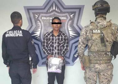 Detienen a presunto narcomenudista en Cajeme 