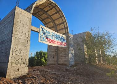 En Huatabampo toman teatro en abandono En Huatabampo toman teatro en abandono