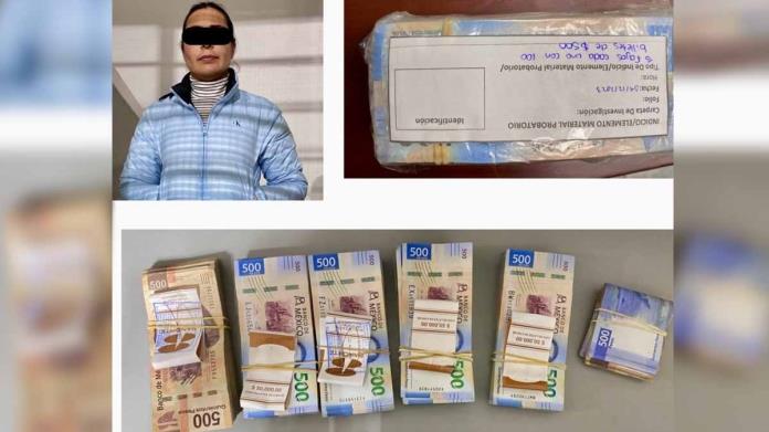 Detienen a mujer en Aeropuerto de Ciudad Obregón Detienen a mujer en Aeropuerto de Ciudad Obregón