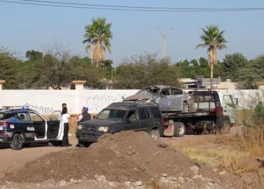 Dos lesionados en aparatosa volcadura en Ciudad Obregón