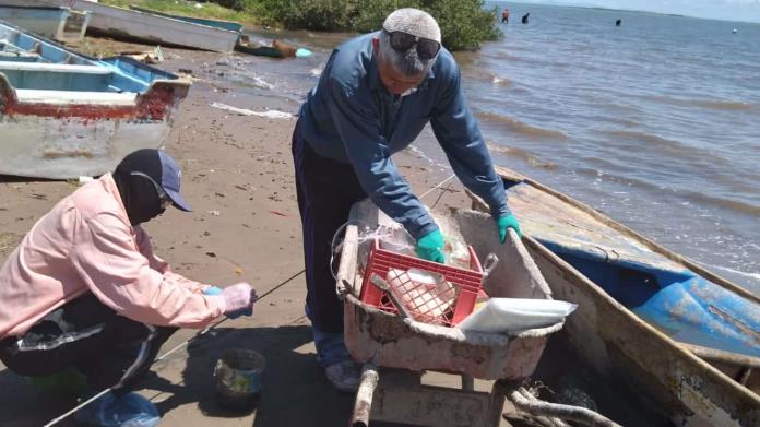 Entregan tarjetas de Bienpesca a pescadores libres en el Mayo Entregan tarjetas de Bienpesca a pescadores libres en el Mayo