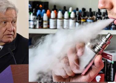 AMLO anuncia iniciativa para prohibir los vapeadores antes que termine el año