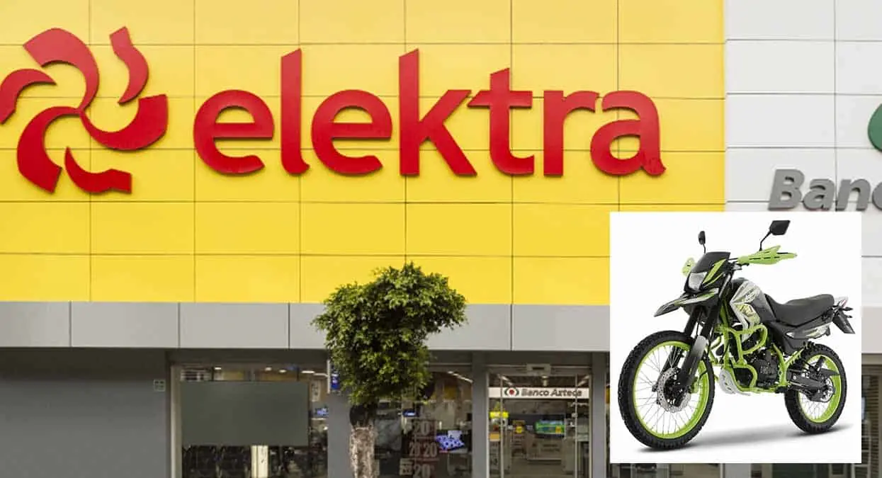 Elektra hace un descuento de 15 mil pesos en esta motocicleta Italika a todo terreno