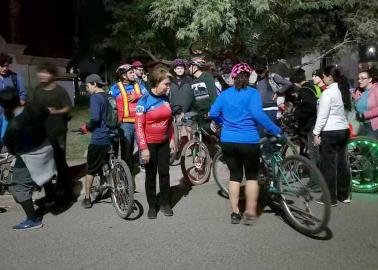 Abrazo de Amor: Pedaleada 497 con causa de Obr en Bici y Diario del Yaqui en Ciudad Obregón