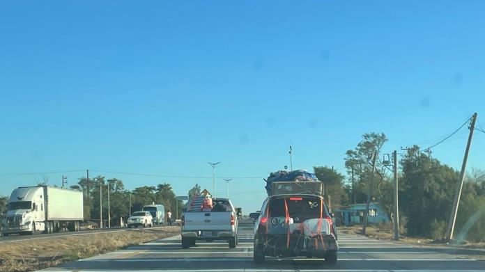 Ya circulan paisanos por Sonora; aprovechan fechas decembrinas Ya circulan paisanos por Sonora; aprovechan fechas decembrinas