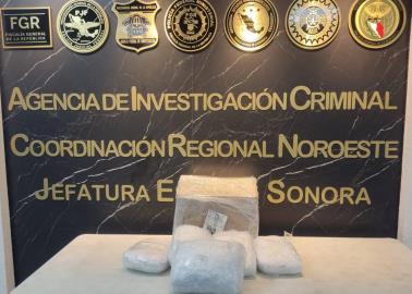 Encuentran droga en empresa de paquetería en Hermosillo