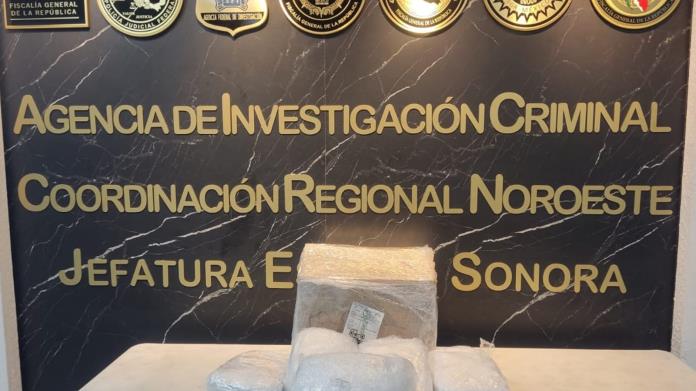 Encuentran droga en empresa de paquetería en Hermosillo Encuentran droga en empresa de paquetería en Hermosillo