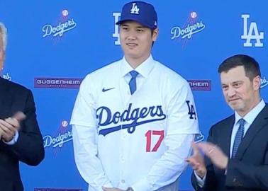 Shohei Ohtani, el jugador más caro de la historia, es presentado con Dodgers de Los Ángeles