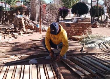 Inicia la creación del Nacimiento Viviente de Cócorit