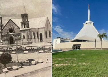 Así lucía la primera iglesia de Ciudad Obregón