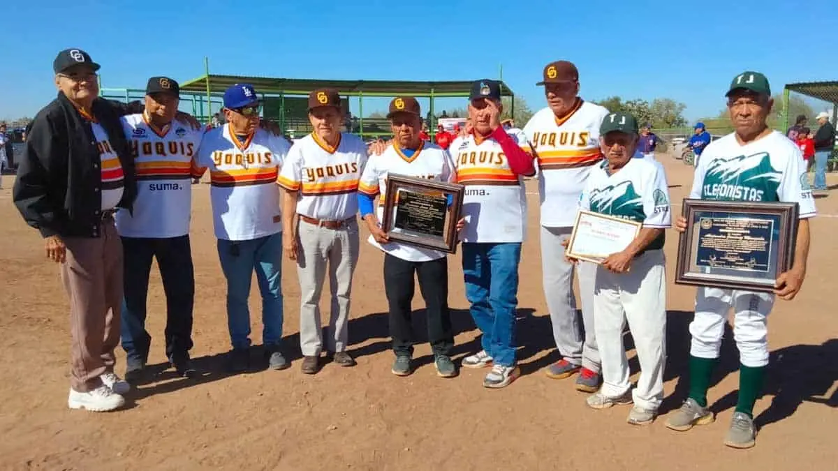 En marcha la Liga Máster Oro de Beisbol, con emotiva ceremonia inaugural