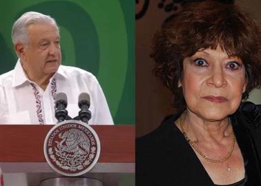 AMLO dedica jornada laboral de hoy a Cristina Pacheco: "Fallece después de una vida fructífera"