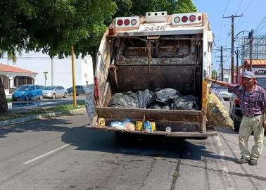 Cambiarán días de recolección de basura en Navidad y Fin de Año