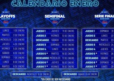 LMP anuncia calendario de playoffs