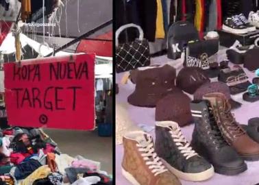 VIDEO | ¿Dónde se ubica el tianguis que vende pacas de ropa de marca?