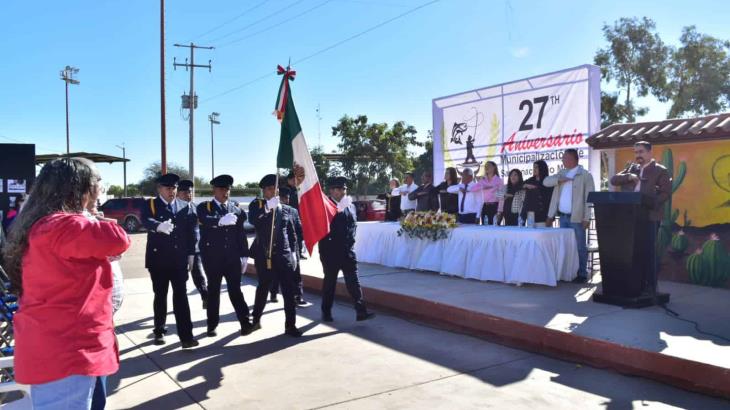 Celebran el 27 aniversario de la municipalización de San Ignacio Río Muerto