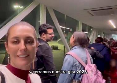 Claudia Sheinbaum cierra gira política en Jalisco y vuelve a la Ciudad de México