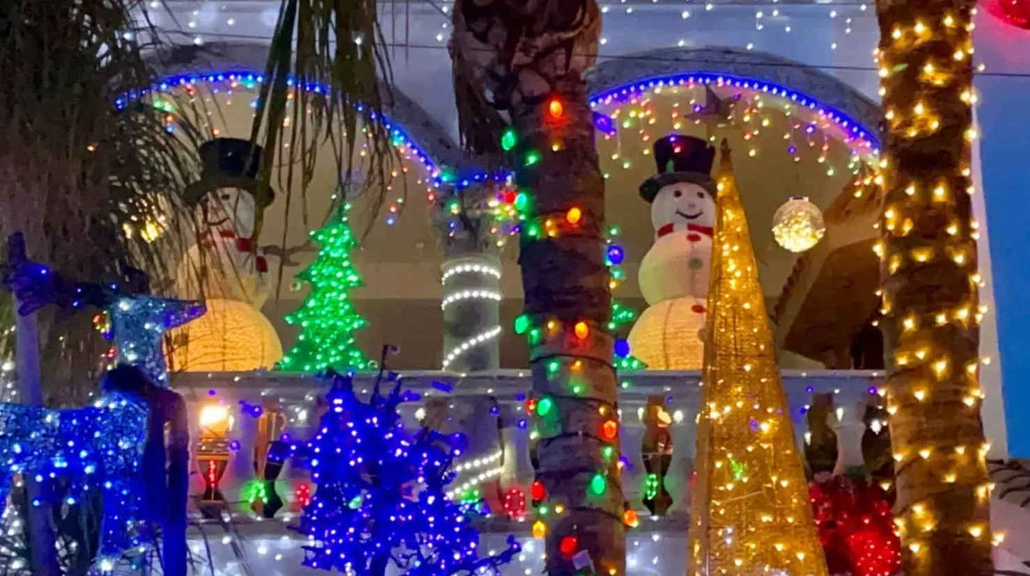 VIDEO | Hasta el 6 de enero se podrá disfrutar de la residencia más iluminada de Ciudad Obregón
