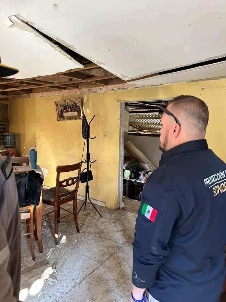 Explosión de vivienda en Cananea causa un herido de gravedad y 14 con lesiones menores