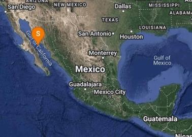 Reportan sismo en Guaymas, Sonora, de 4.7 grados