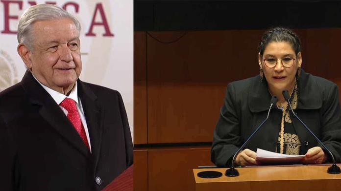 AMLO celebra que Lenia Batres se denomine como ministra del pueblo AMLO celebra que Lenia Batres se denomine como ministra del pueblo