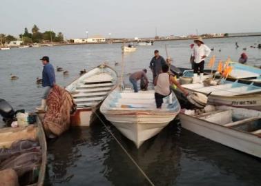 Pescadores del sur de Sonora siguen con problemas; ahora el frío