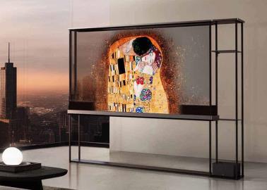 Este es el primer televisor transparente 4K e inalámbrico en el mundo Este es el primer televisor transparente 4K e inalámbrico en el mundo