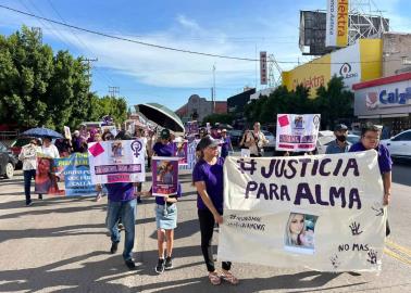 Anuncian manifestaciones simultáneas por Alma Lourdes; serán tres en diferentes puntos