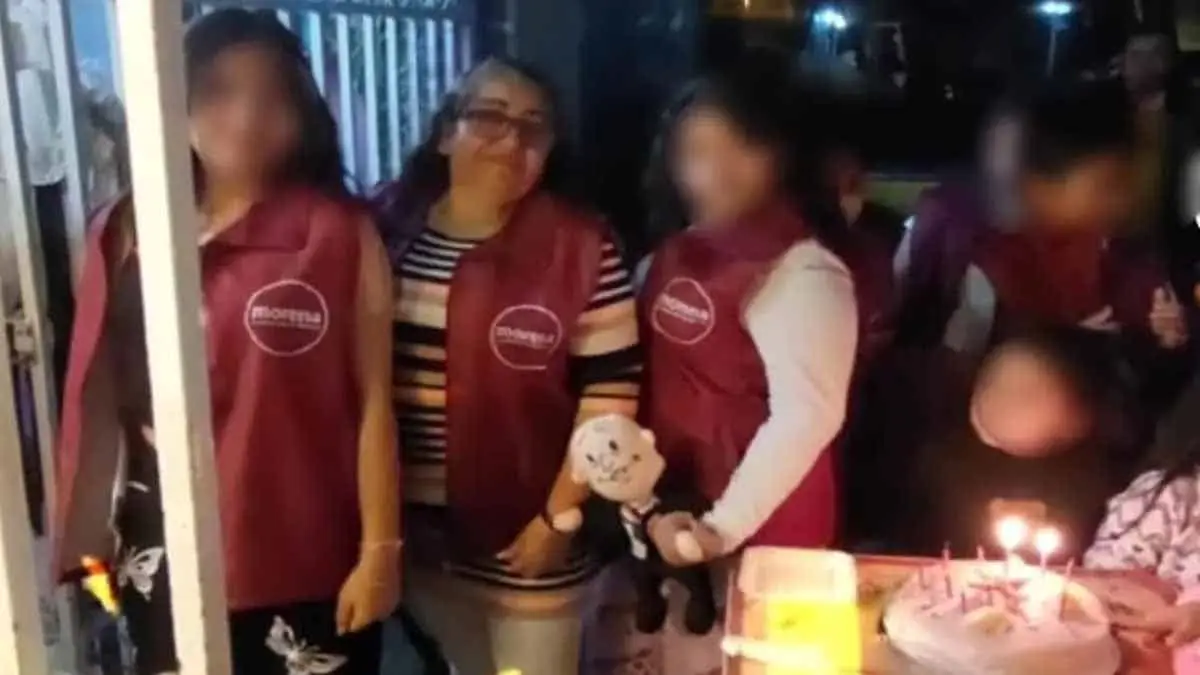 VIDEO | Con tremenda fiesta temática de AMLO, niña arma celebración en grande por su cumpleaños