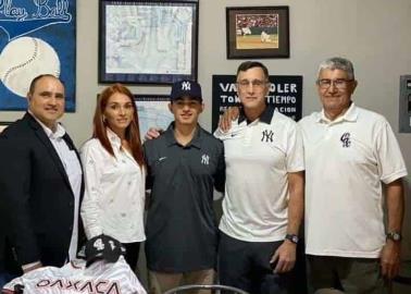 Joven prospecto nacido en Mazatlán, Sinaloa firma con Yankees de Nueva York