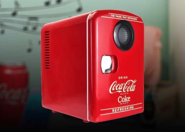 Coca-Cola: Este es su mini refrigerador con bocinas que puedes comprar en Amazon