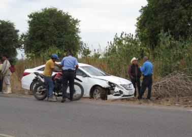 Deja accidente en el Valle del Yaqui dos lesionados en Cajeme 