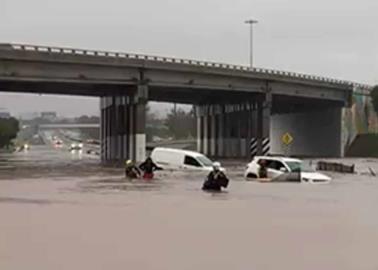 VIDEO | Se registran inundaciones en Tijuana, Baja California