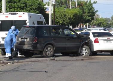 Tras una intensa persecución, asesinan a conductor en Cajeme